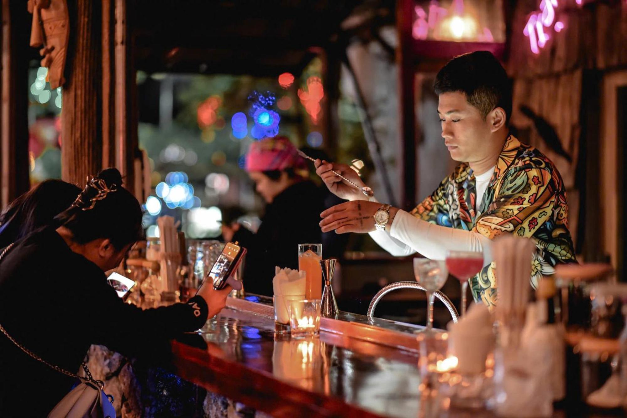 Goc Homestay & Cocktail Bar In Moc Chau Night Market Kültér fotó